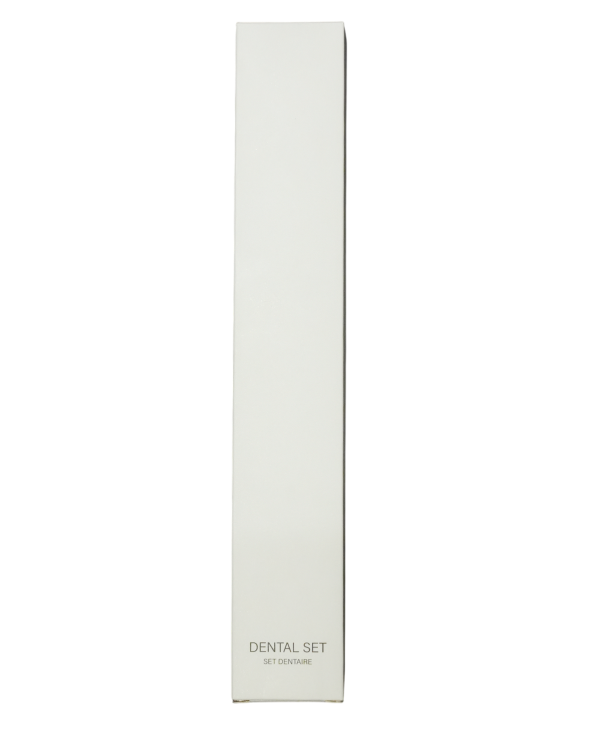 Dental kit white box sans dentifrice