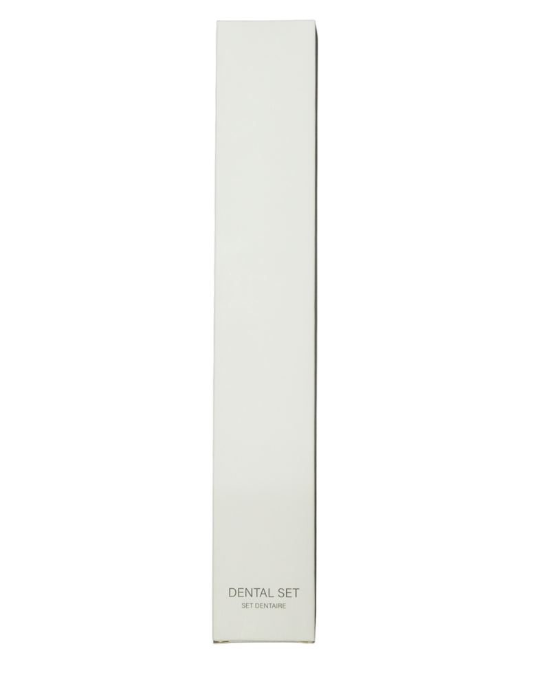 Dental kit white box sans dentifrice