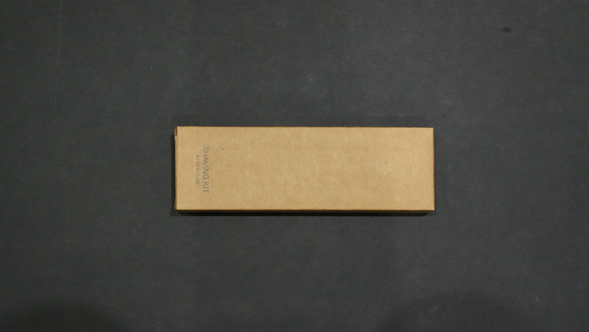 Shaving kit craft box sans creme