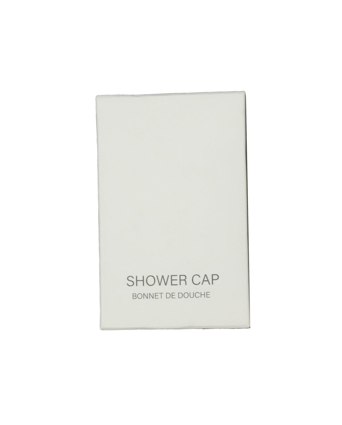 Shower cap white box